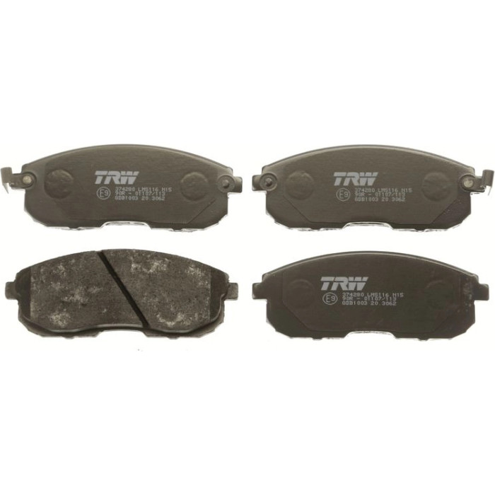 TRW GDB1003 Bremsbelagsatz, Scheibenbremse COTEC TRW GDB1003 Bremsbelagsatz, Scheibenbremse COTEC