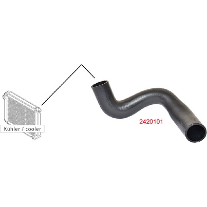 Metzger 2420101 Kühlerschlauch Metzger 2420101 Kühlerschlauch