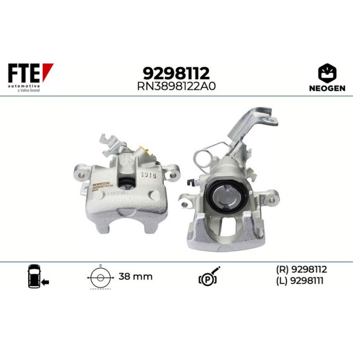 FTE 9298112 Bremssattel NEOGEN FTE 9298112 Bremssattel NEOGEN