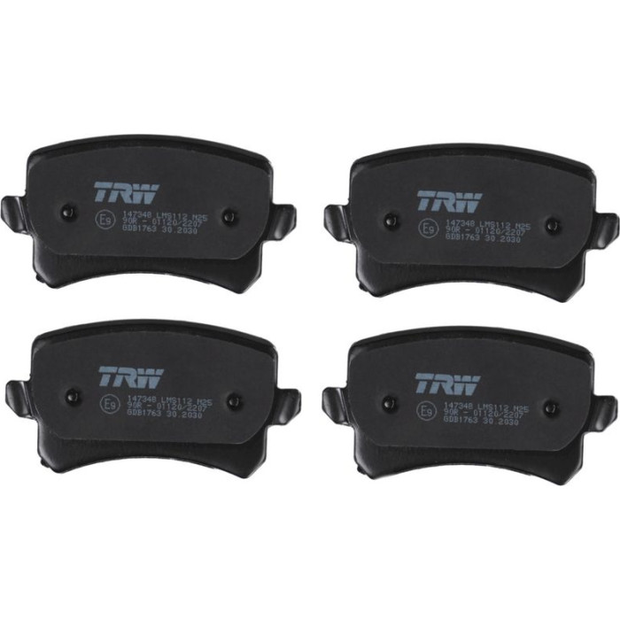 TRW GDB1763 Bremsbelagsatz, Scheibenbremse COTEC TRW GDB1763 Bremsbelagsatz, Scheibenbremse COTEC