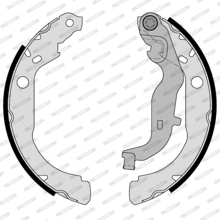 Ferodo FSB4194 Bremsbackensatz PREMIER Ferodo FSB4194 Bremsbackensatz PREMIER