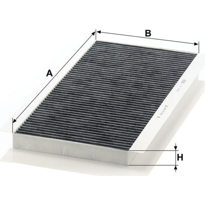 MANN-FILTER CUK 5366 Innenraumfilter, Aktivkohlefilter MANN-FILTER CUK 5366 Innenraumfilter, Aktivkohlefilter