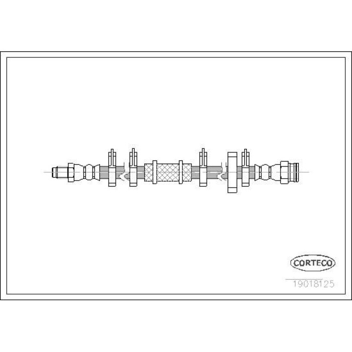 Corteco 19018125 Bremsschlauch