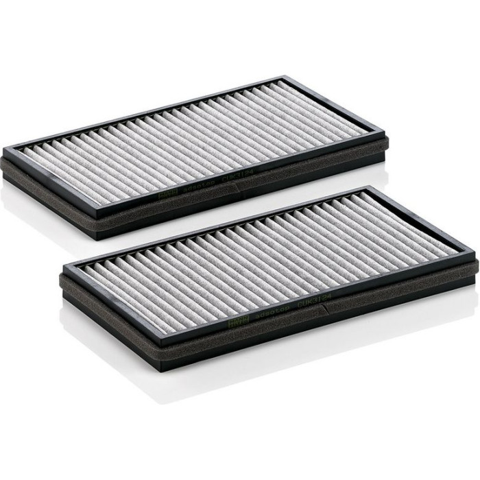 MANN-FILTER CUK 3124-2 Innenraumfilter, Aktivkohlefilter MANN-FILTER CUK 3124-2 Innenraumfilter, Aktivkohlefilter