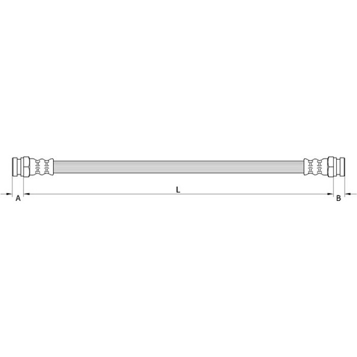 Metzger 4111618 Bremsschlauch