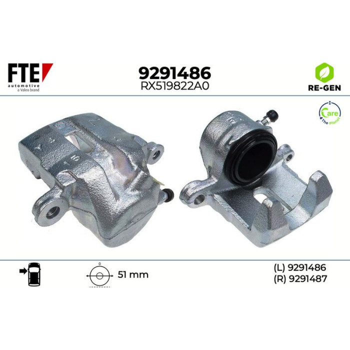 FTE 9291486 Bremssattel FTE 9291486 Bremssattel
