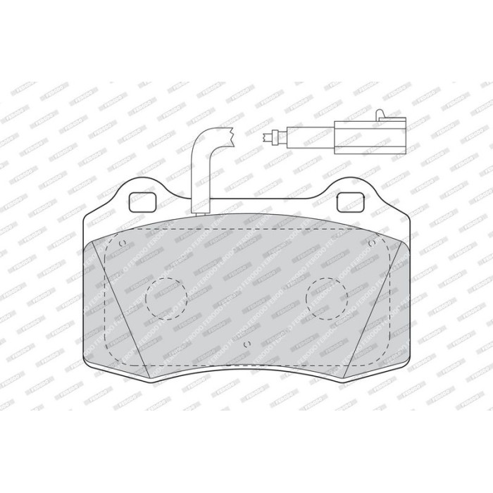 Ferodo FDB1508 Bremsbelagsatz, Scheibenbremse PREMIER ECO FRICTION
