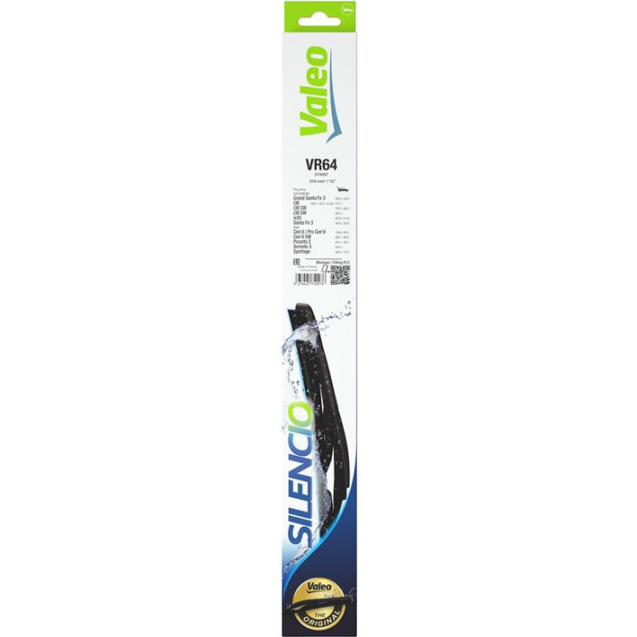 Valeo 574097 Wischblatt SILENCIO REAR Valeo 574097 Wischblatt SILENCIO REAR