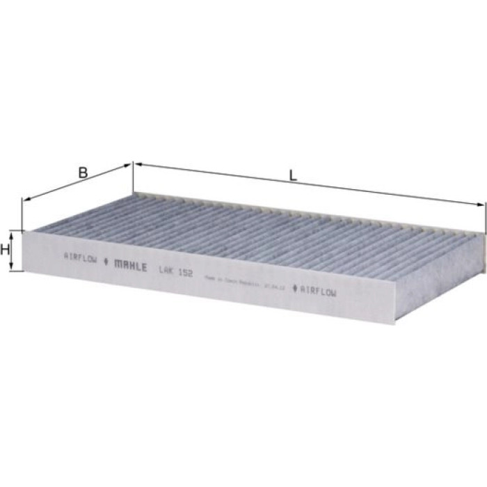 Filter, Innenraumluft LAK 152 Filter, Innenraumluft LAK 152