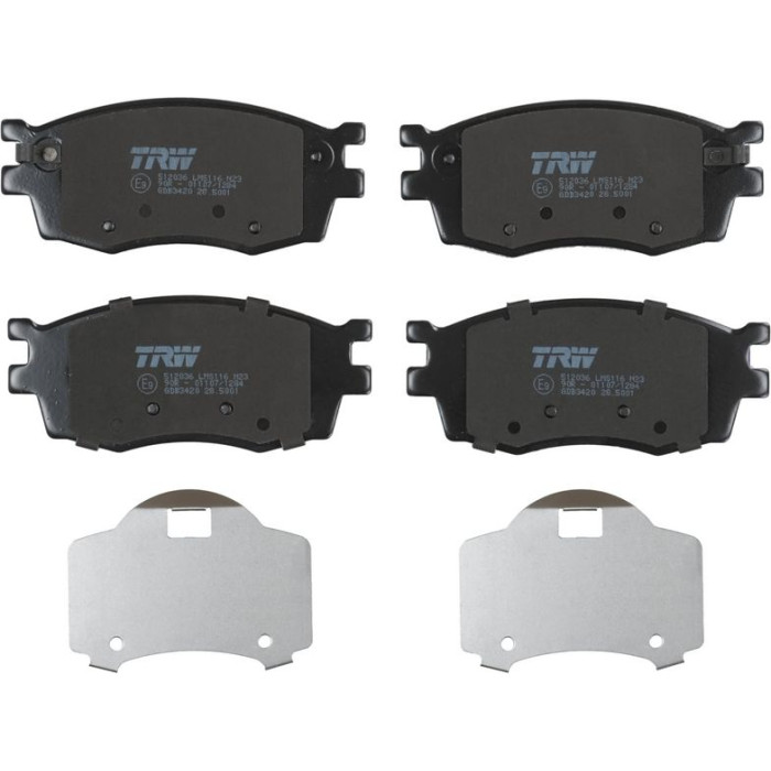 TRW GDB3420 Bremsbelagsatz, Scheibenbremse COTEC