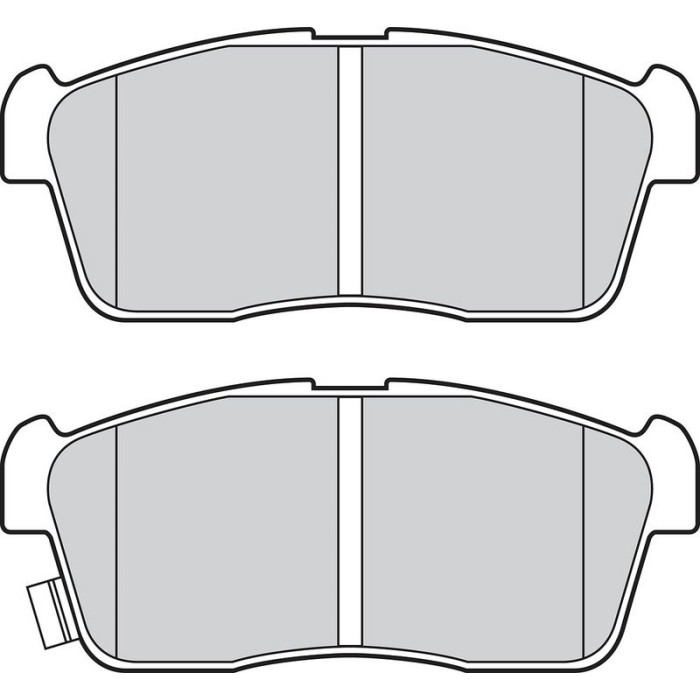 Valeo 302847 Bremsbelagsatz, Scheibenbremse ESSENTIAL