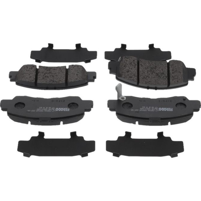 Ferodo FDB5386 Bremsbelagsatz, Scheibenbremse PREMIER ECO FRICTION Ferodo FDB5386 Bremsbelagsatz, Scheibenbremse PREMIER ECO FRICTION