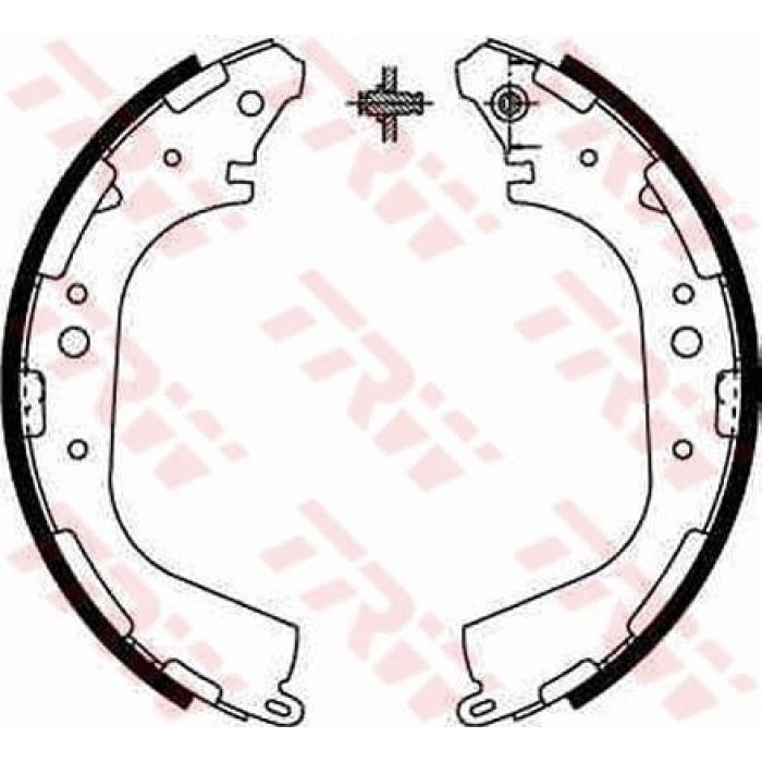 TRW GS8590 Bremsbackensatz