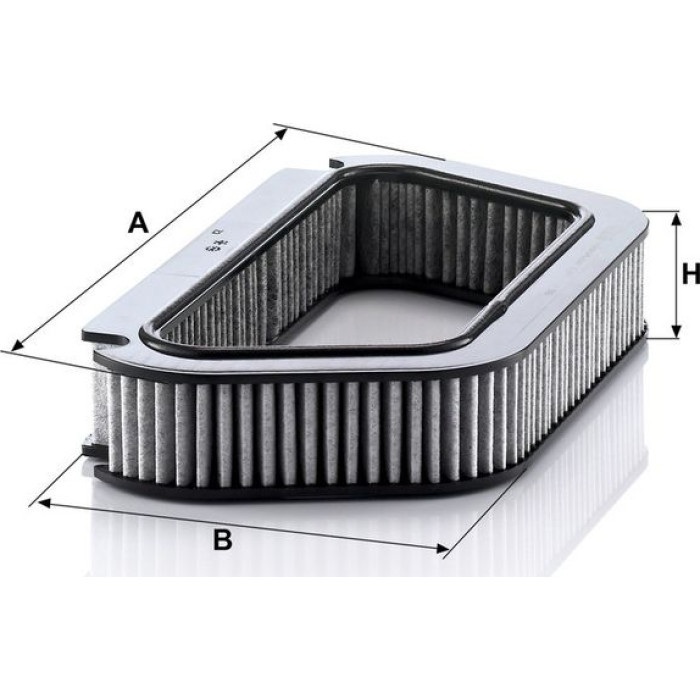 MANN-FILTER CUK 4136 Innenraumfilter, Aktivkohlefilter MANN-FILTER CUK 4136 Innenraumfilter, Aktivkohlefilter