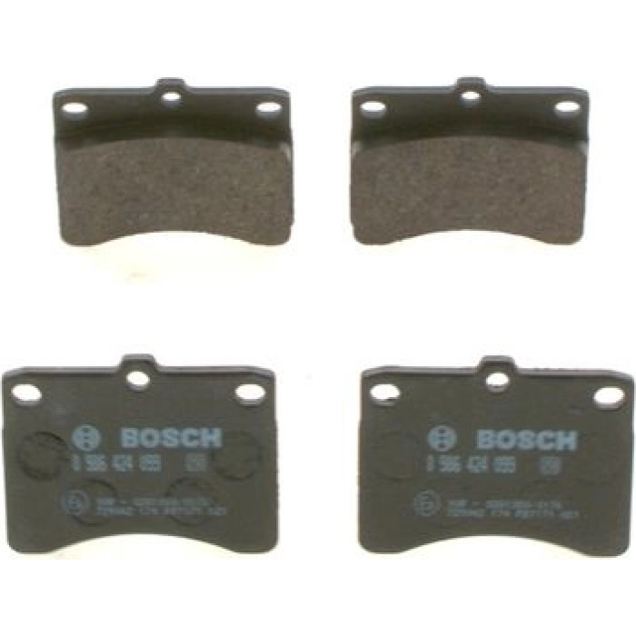 BOSCH 0 986 424 099 Bremsbelagsatz, Scheibenbremse BOSCH 0 986 424 099 Bremsbelagsatz, Scheibenbremse