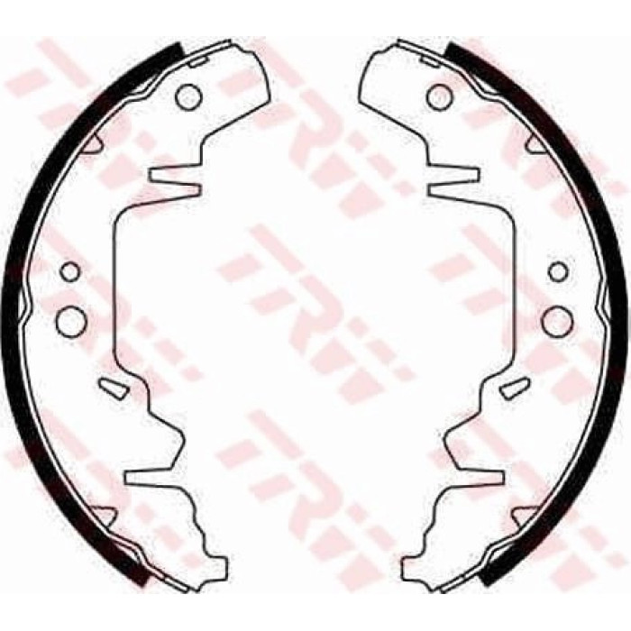 TRW GS8643 Bremsbackensatz TRW GS8643 Bremsbackensatz