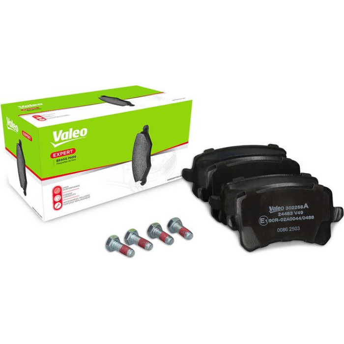 Valeo 302258A Bremsbelagsatz, Scheibenbremse EXPERT Valeo 302258A Bremsbelagsatz, Scheibenbremse EXPERT