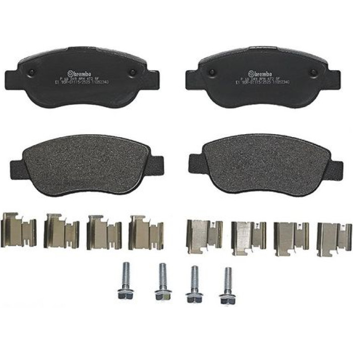 Brembo P 68 049 Bremsbelagsatz, Scheibenbremse PRIME LINE