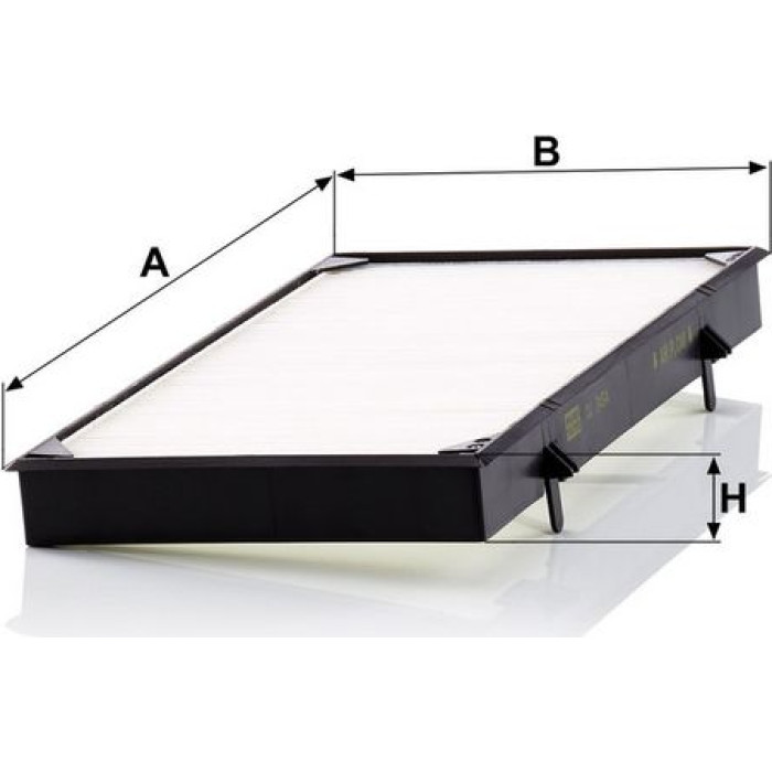 MANN-FILTER CU 3454 Innenraumfilter, Partikelfilter