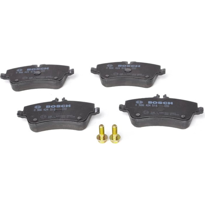 BOSCH 0 986 424 518 Bremsbelagsatz, Scheibenbremse BOSCH 0 986 424 518 Bremsbelagsatz, Scheibenbremse