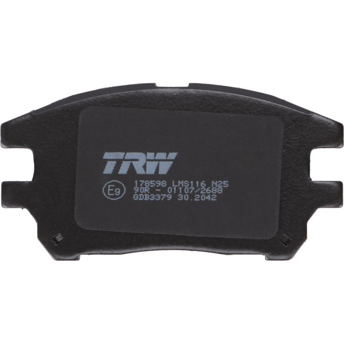 TRW GDB3379 Bremsbelagsatz, Scheibenbremse TRW GDB3379 Bremsbelagsatz, Scheibenbremse
