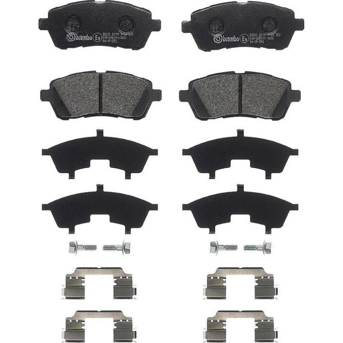 Brembo P 24 203 Bremsbelagsatz, Scheibenbremse PRIME LINE Brembo P 24 203 Bremsbelagsatz, Scheibenbremse PRIME LINE