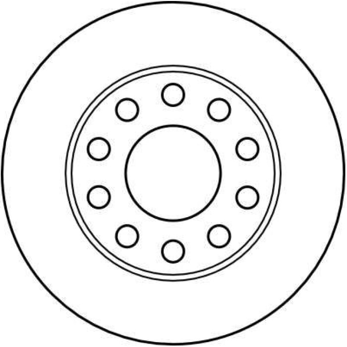 TRW DF4186 Bremsscheibe TRW DF4186 Bremsscheibe