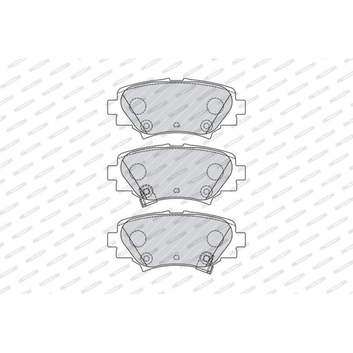 Ferodo FDB4700 Bremsbelagsatz, Scheibenbremse PREMIER ECO FRICTION Ferodo FDB4700 Bremsbelagsatz, Scheibenbremse PREMIER ECO FRICTION