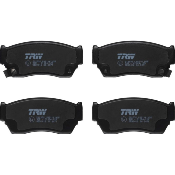 TRW GDB1012 Bremsbelagsatz, Scheibenbremse