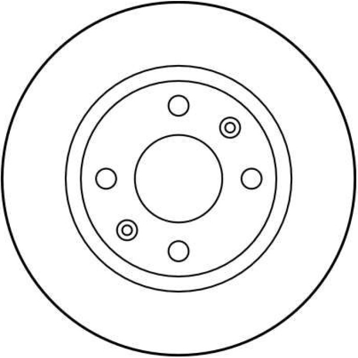 TRW DF2782 Bremsscheibe TRW DF2782 Bremsscheibe