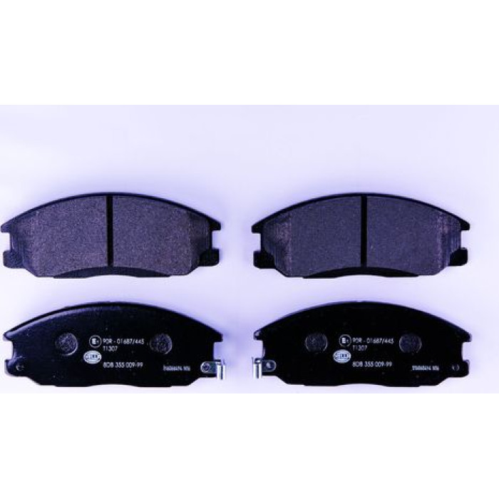 Hella 8DB 355 009-991 Bremsbelagsatz, Scheibenbremse Hella 8DB 355 009-991 Bremsbelagsatz, Scheibenbremse