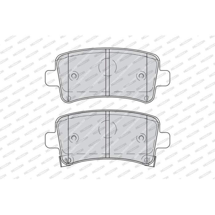 Ferodo FDB4209 Bremsbelagsatz, Scheibenbremse PREMIER ECO FRICTION Ferodo FDB4209 Bremsbelagsatz, Scheibenbremse PREMIER ECO FRICTION