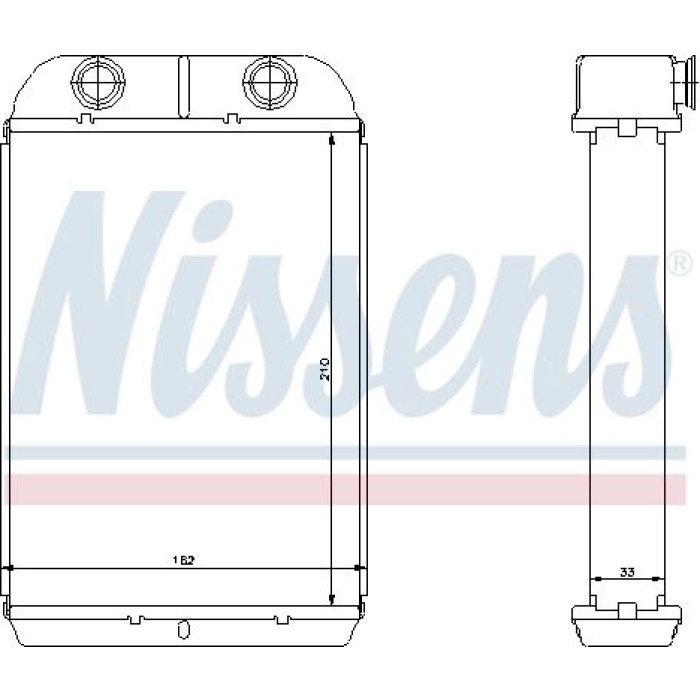 Nissens 71452 Wärmetauscher, Innenraumheizung Nissens 71452 Wärmetauscher, Innenraumheizung