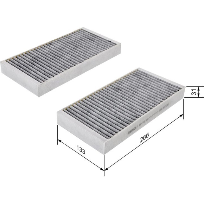 BOSCH 1 987 432 500 Innenraumfilter
