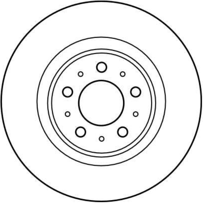 TRW DF4233 Bremsscheibe
