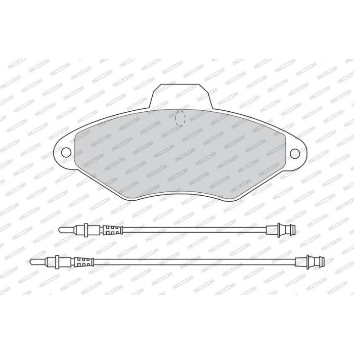 Ferodo FDB874 Bremsbelagsatz, Scheibenbremse PREMIER ECO FRICTION