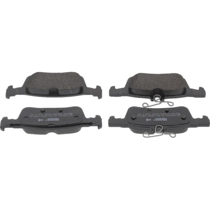 Ferodo FDB5130 Bremsbelagsatz, Scheibenbremse PREMIER ECO FRICTION Ferodo FDB5130 Bremsbelagsatz, Scheibenbremse PREMIER ECO FRICTION
