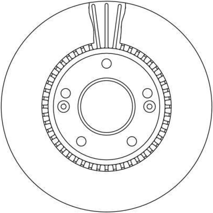 TRW DF4283 Bremsscheibe TRW DF4283 Bremsscheibe