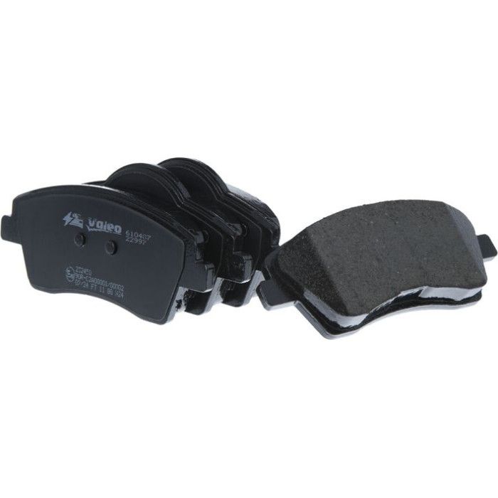 Valeo 610487 Bremsbelagsatz, Scheibenbremse E-PERFORMANCE