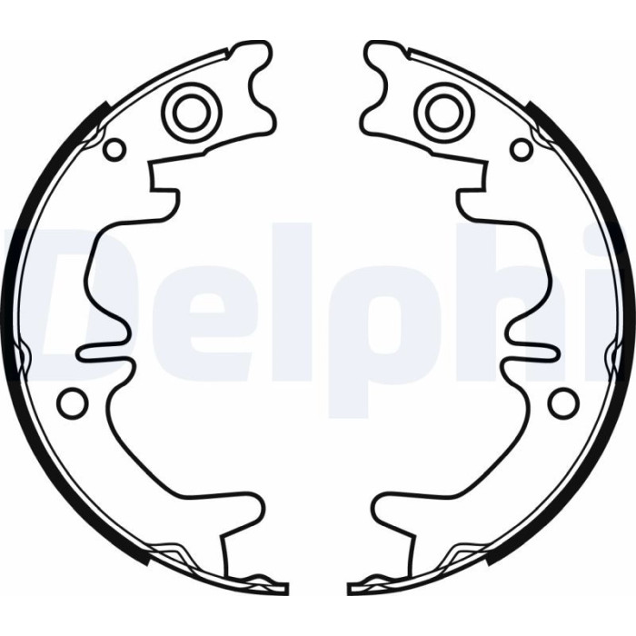 Delphi LS1974 Bremsbackensatz, Feststellbremse