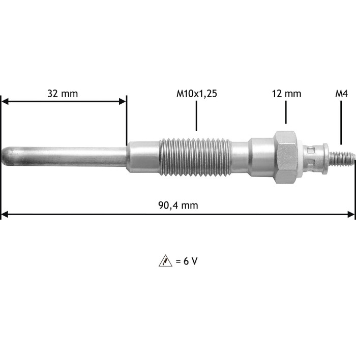 Valeo 345158 Glühkerze Valeo 345158 Glühkerze