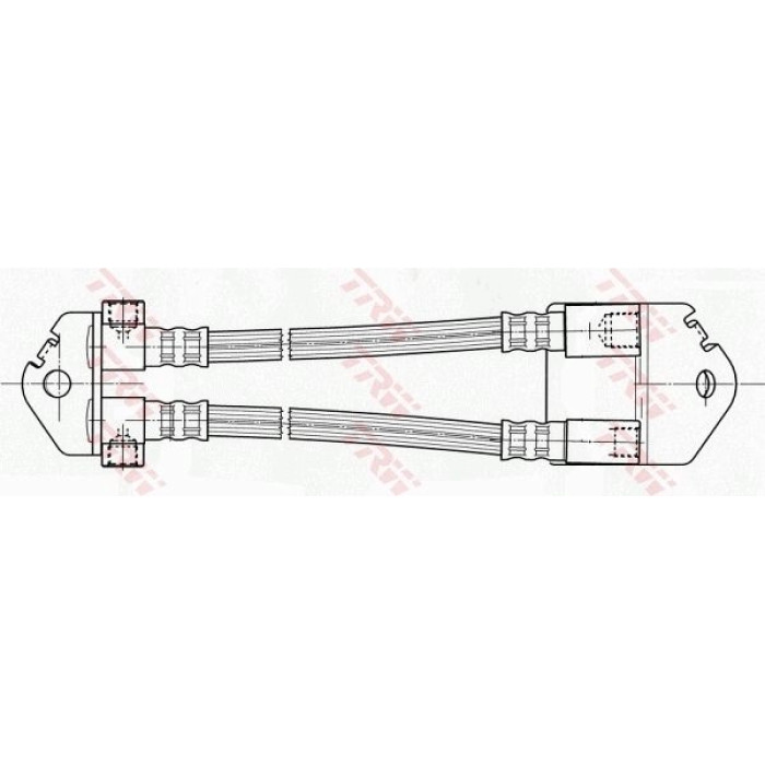 TRW PHA496 Bremsschlauch TRW PHA496 Bremsschlauch