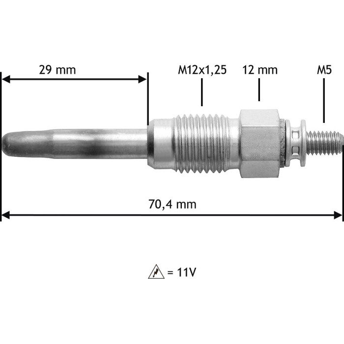 Valeo 345190 Glühkerze Valeo 345190 Glühkerze
