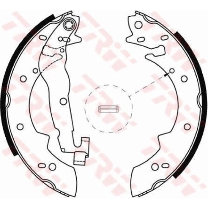 TRW GS8177 Bremsbackensatz TRW GS8177 Bremsbackensatz