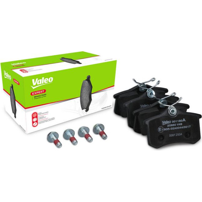 Valeo 301180A Bremsbelagsatz, Scheibenbremse EXPERT Valeo 301180A Bremsbelagsatz, Scheibenbremse EXPERT