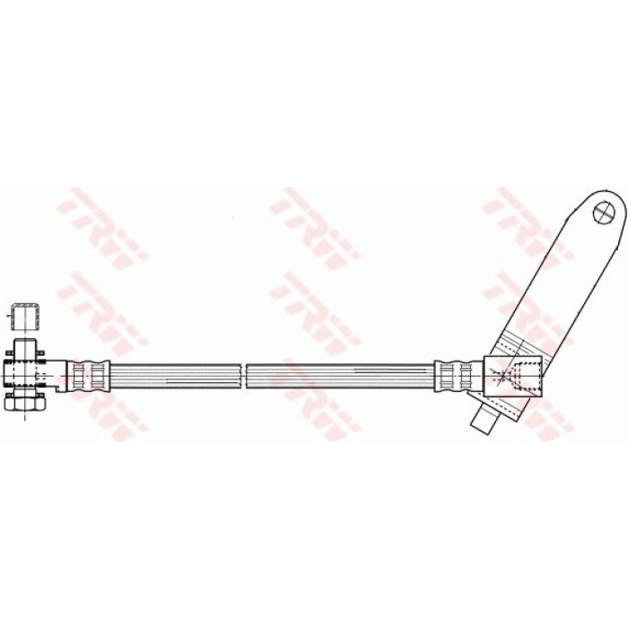 TRW PHD951 Bremsschlauch