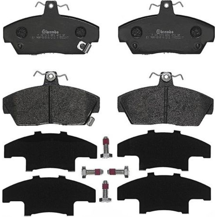 Brembo P 28 019 Bremsbelagsatz, Scheibenbremse PRIME LINE