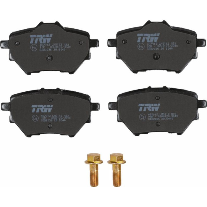 TRW GDB2036 Bremsbelagsatz, Scheibenbremse COTEC TRW GDB2036 Bremsbelagsatz, Scheibenbremse COTEC