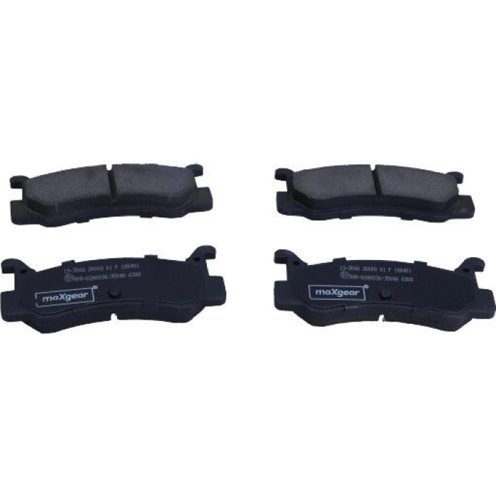 Maxgear 19-3066 Bremsbelagsatz, Scheibenbremse