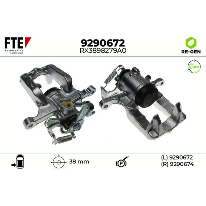 FTE 9290672 Bremssattel
